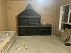 Мангальная зона с казаном и мангалом в один дымоход — Стил 730 — общий вид