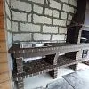 Мойка из нержавеющей стали 50×40 см с дозатором для мыла — Ар — Стол с мойкой серии Ар до отделки стены