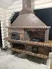 Барбекю-комплекс из кирпича с духовкой, печью под казан и мойкой — Ар 776 — фото 2