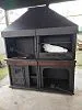 Мангал с казаном для беседки из металла, один дымоход 1,68 м — Стил 726 — фото 8