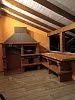 Печь под казан с нишей под тандыр из клинкерного кирпича — Ар 820 — Ар 820: фото 4
