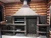 Мангальная зона из клинкерного кирпича с мангалом, казаном, тандыром и мойкой — Ар 828 — Ар 828: фото 3