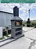 Мангальная печь 80 см из камня с гранитной крошкой Эко 702 М — фото 5